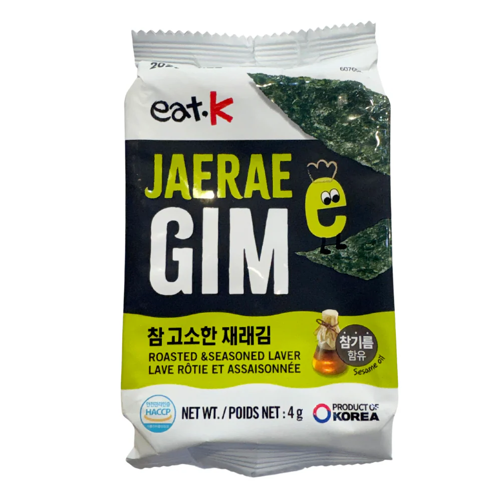 EAT.K PARAE GIM ROASTED SEAWEED 4G