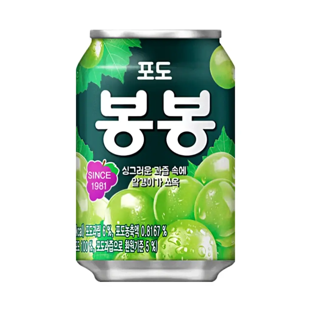 HAITAI GRAPE BONGBONG JUICE 238 ML