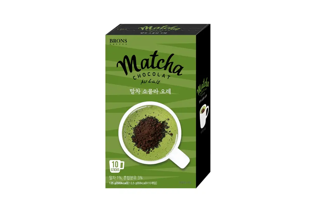 BRONS MATCHA CHOCOLAT AURE 13.5GX10 STICK