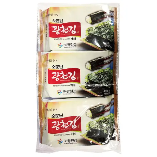 KWANGCHEONGIM SEAWEED SNACKS 3X5G